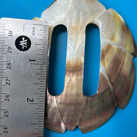 ?4” Big MOP BUCKLE